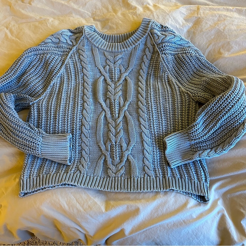 Free People Frankie cable sweater
